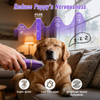Cordless Pet Grooming Kit – Low Noise, IPX7 Waterproof – Nail Grinder & Paw Trimmer for Dogs & Cats