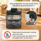 VEWO 11L Dog Water Fountain – No Spill, Ultra Quiet – 7 Days No Refill for Large Pets