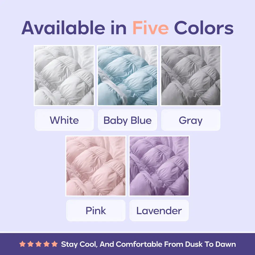 Mellow Puff Pillow – Cloud-Like Comfort, Breathable Support – Ideal for Side, Back & Stomach Sleepers