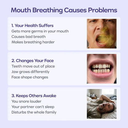 Mellow Sleep Mouth Tape – Gentle Hypoallergenic, Nasal Breathing Aid – Snoring Relief & Comfortable Sleep