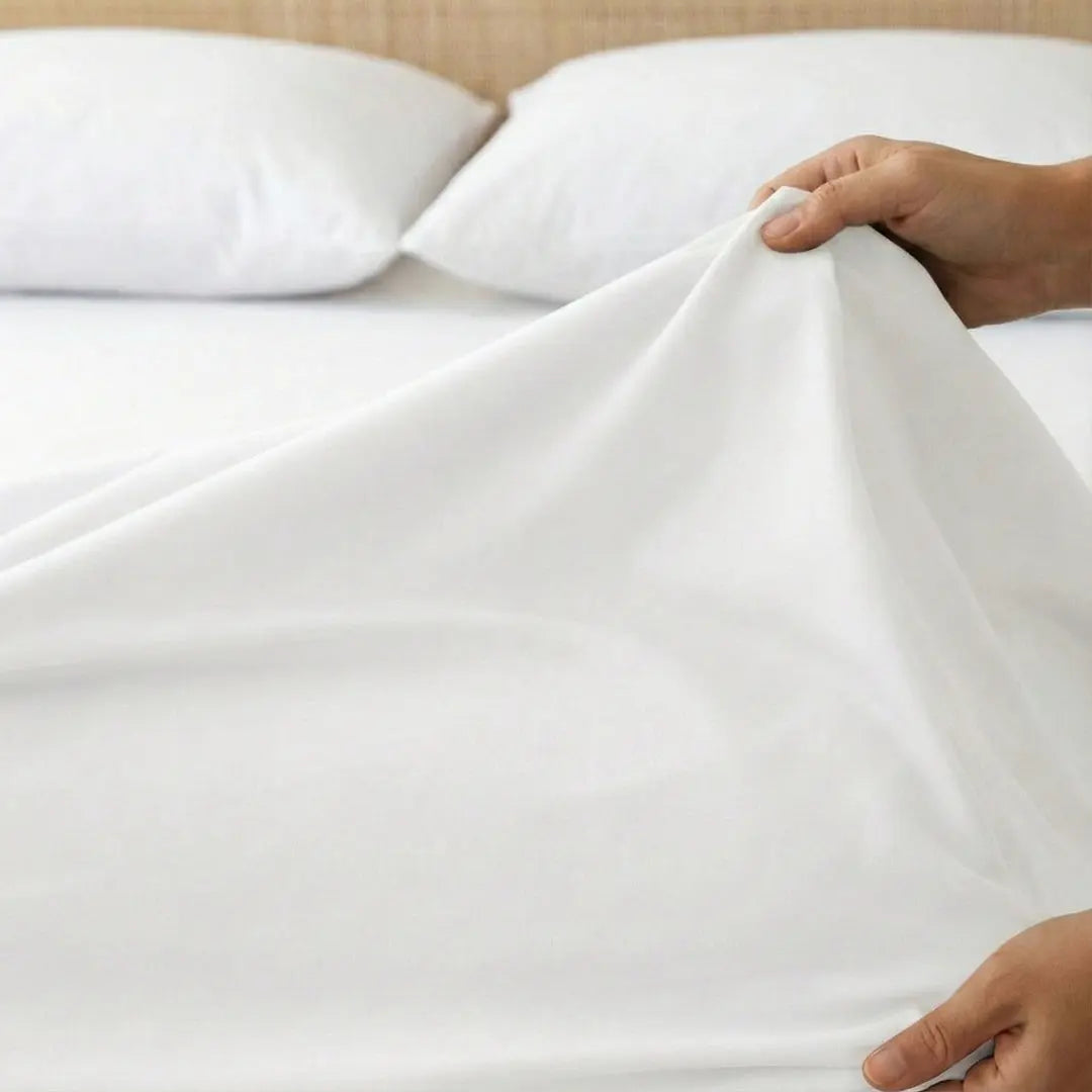 Mellow Sleep Cooling EasyFit Sheet – Silky Soft, Wrinkle-Free, Breathable – Hotel-Quality Comfort